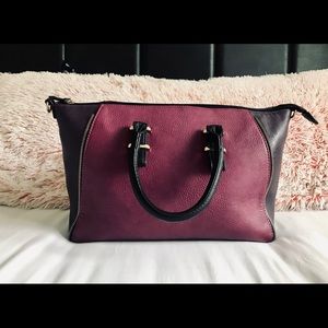 Two-tone Purple Bag